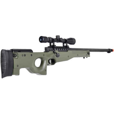 WellFire MB15 L96 Bolt Action Airsoft Sniper Rifle w/ Scope - OD GREEN