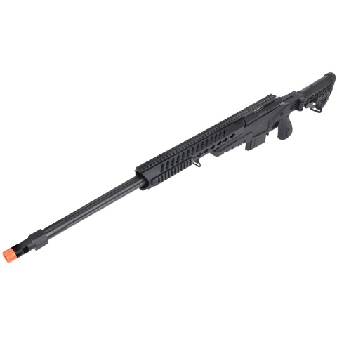 WellFire MB4418-1 Bolt Action Airsoft Sniper Rifle - BLACK