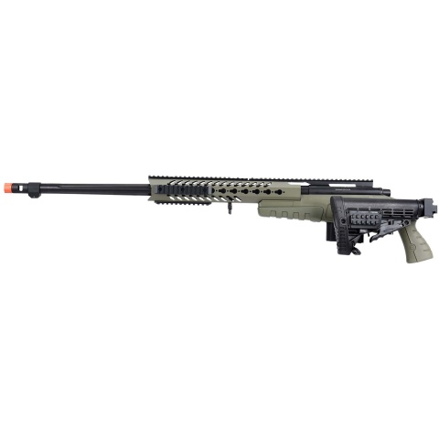 WellFire MB4418-1 Bolt Action Airsoft Sniper Rifle - OD GREEN