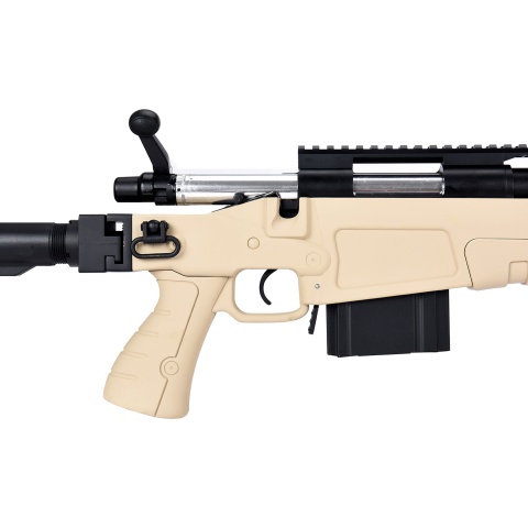 WellFire MB4418-1 Bolt Action Airsoft Sniper Rifle - TAN