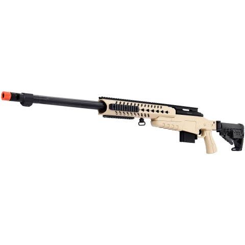 WellFire MB4418-1 Bolt Action Airsoft Sniper Rifle - TAN