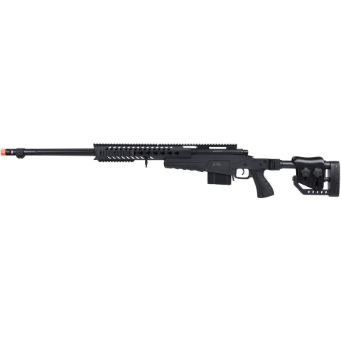WellFire MB4418-2 Bolt Action Airsoft Sniper Rifle - BLACK