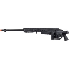 WellFire MB4418-2 Bolt Action Airsoft Sniper Rifle - BLACK