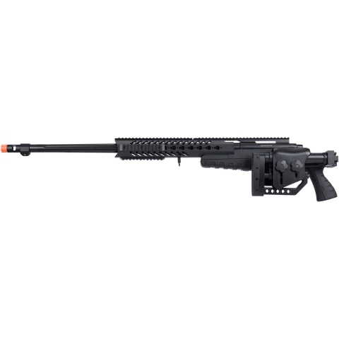 WellFire MB4418-2 Bolt Action Airsoft Sniper Rifle - BLACK