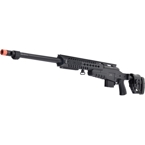WellFire MB4418-2 Bolt Action Airsoft Sniper Rifle - BLACK