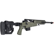 WellFire MB4418-2 Bolt Action Airsoft Sniper Rifle - OD GREEN