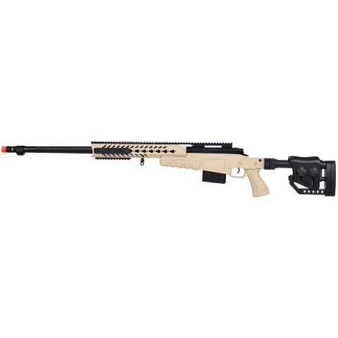 WellFire MB4418-2 Bolt Action Airsoft Sniper Rifle - TAN