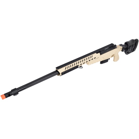 WellFire MB4418-2 Bolt Action Airsoft Sniper Rifle - TAN