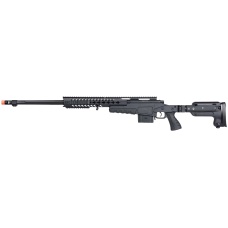 WellFire MB4418-3 Bolt Action Airsoft Sniper Rifle - BLACK