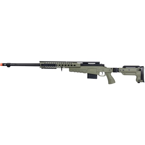 WellFire MB4418-3 Bolt Action Airsoft Sniper Rifle - OD GREEN