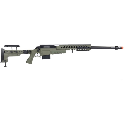 WellFire MB4418-3 Bolt Action Airsoft Sniper Rifle - OD GREEN