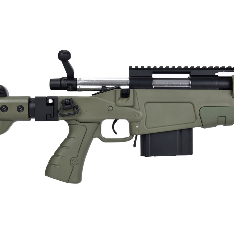 WellFire MB4418-3 Bolt Action Airsoft Sniper Rifle - OD GREEN