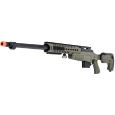 WellFire MB4418-3 Bolt Action Airsoft Sniper Rifle - OD GREEN