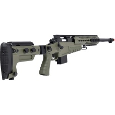 WellFire MB4418-3 Bolt Action Airsoft Sniper Rifle - OD GREEN