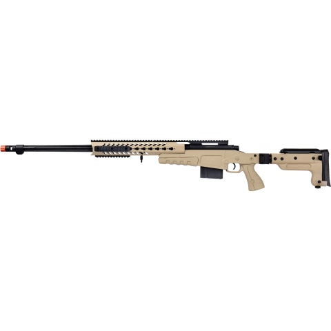 WellFire MB4418-3 Bolt Action Airsoft Sniper Rifle - TAN