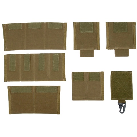 Armory Rifle / Pistol Pouch Insert Set - KHAKI