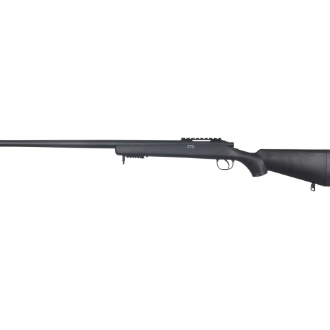 WellFire Airsoft VSR-10 Bolt Action Airsoft Sniper Rifle - BLACK