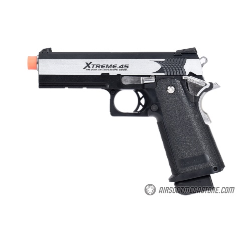 Tokyo Marui Hi-Capa Xtreme .45 Full Automatic Airsoft Gas Blowback Pistol - BLACK