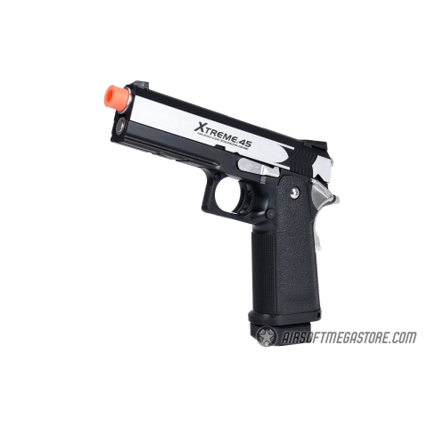 Tokyo Marui Hi-Capa Xtreme .45 Full Automatic Airsoft Gas Blowback Pistol - BLACK