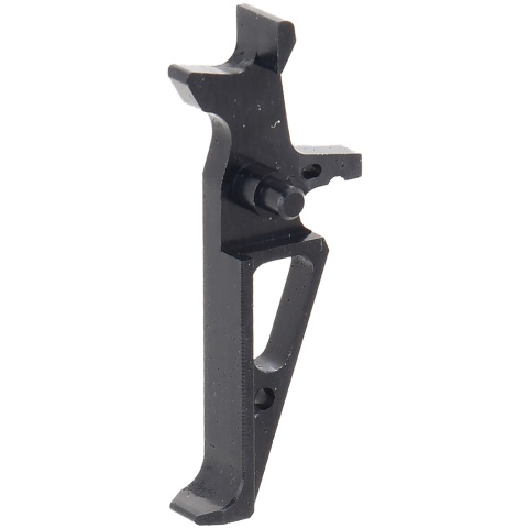Retro Arms CNC Aluminum Trigger for M4 / M16 AEG Rifles (Type B) - BLACK