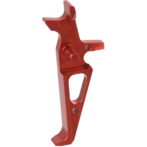 Retro Arms CNC Aluminum Trigger for M4 / M16 AEG Rifles (Type B) - RED