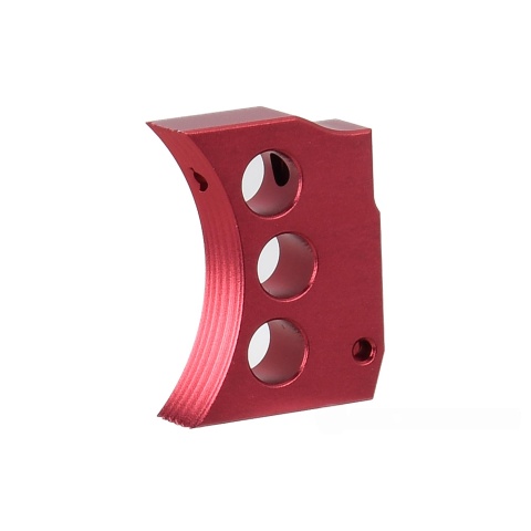 Airsoft Masterpiece Aluminum Trigger Type 4 for Hi-Capa Pistols - RED