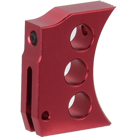 Airsoft Masterpiece Aluminum Trigger Type 4 for Hi-Capa Pistols - RED