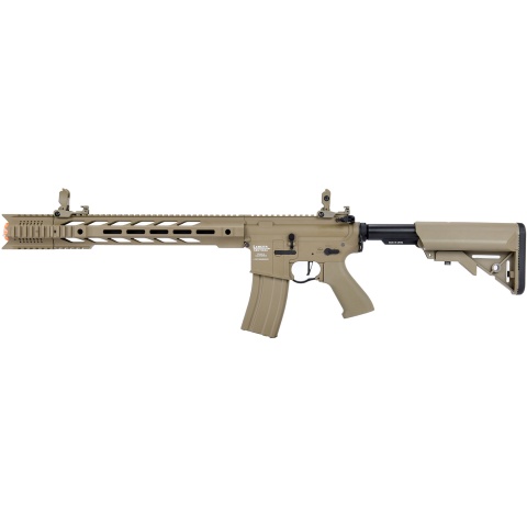 Lancer Tactical Low FPS Gen 2 Proline M4 SPR Interceptor Airsoft AEG Rifle (Color: Tan)