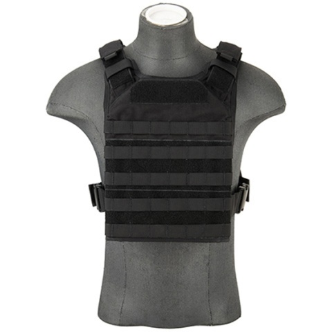 Flyye Industries 1000D Cordura MOLLE PC Plate Carrier (LRG) - BLACK