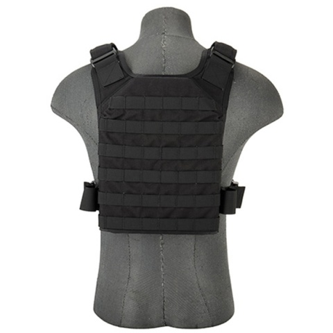 Flyye Industries 1000D Cordura MOLLE PC Plate Carrier (LRG) - BLACK