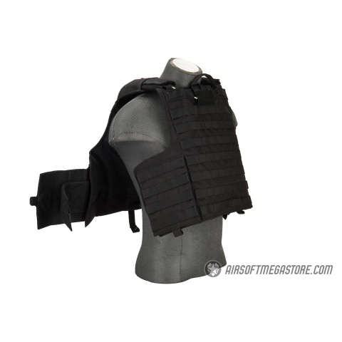 Flyye Industries 1000D Maritime Force Recon Vest - LRG) BLACK