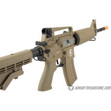 Lancer Tactical M4A1 LT-06 Carbine Proline Airsoft AEG [LOW FPS] - TAN