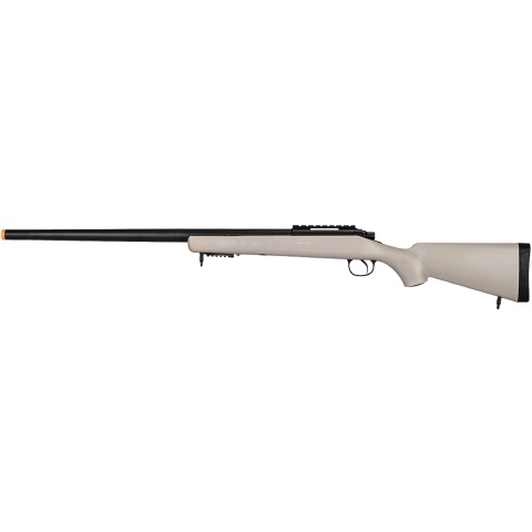 WellFire Airsoft VSR-10 Bolt Action Rifle W/ Optic RIS - TAN