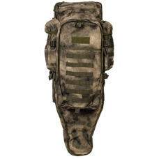 Lancer Tactical 600D Nylon Rifle Case Backpack - CAMO/AT-FG