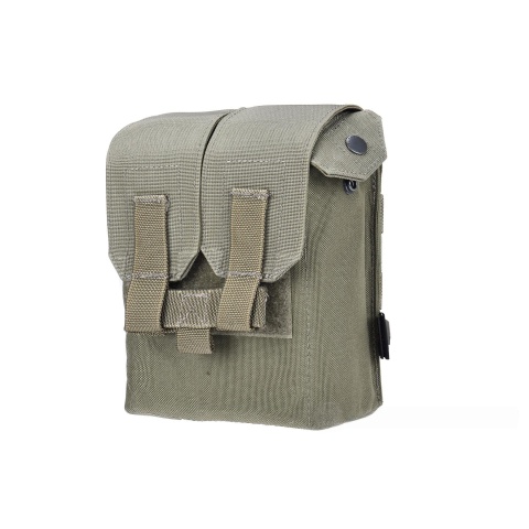 Flyye Industries MOLLE M249 200rd Drum Magazine Pouch - RANGER GREEN
