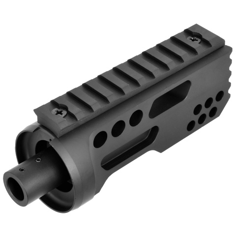 JG Full Metal CQB Zombie Hunter Flash Hider - BLACK