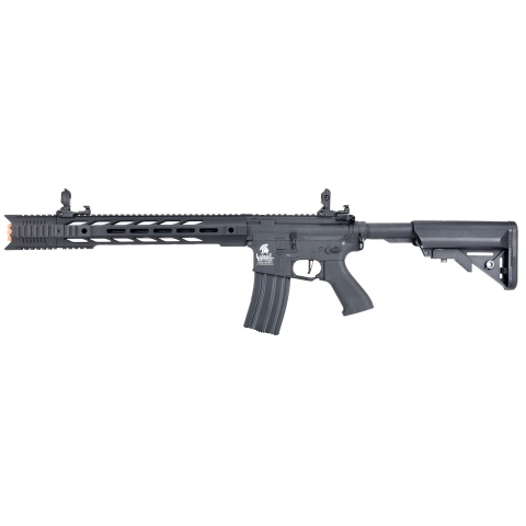 Lancer Tactical Hybrid Gen 2 SPR Interceptor Airsoft AEG Rifle (Color: Black)