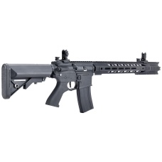 Lancer Tactical Hybrid Gen 2 SPR Interceptor Airsoft AEG Rifle (Color: Black)
