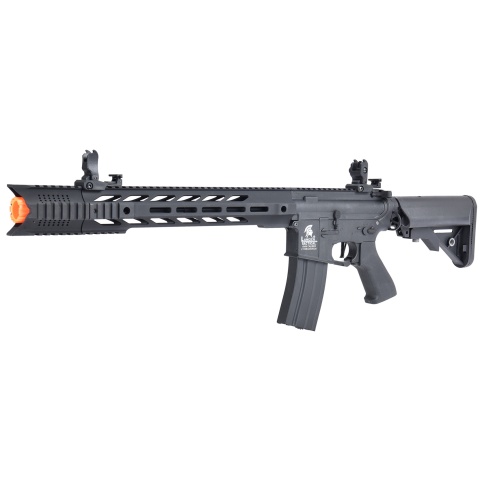 Lancer Tactical Hybrid Gen 2 SPR Interceptor Airsoft AEG Rifle (Color: Black)