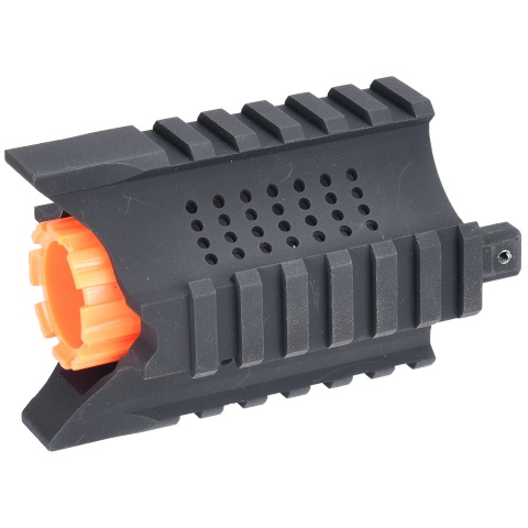 Lancer Tactical Hybrid Gen 2 SPR Interceptor Airsoft AEG Rifle (Color: Black)