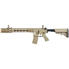 Lancer Tactical Hybrid Gen 2 SPR Interceptor Airsoft AEG Rifle (Color: Tan)