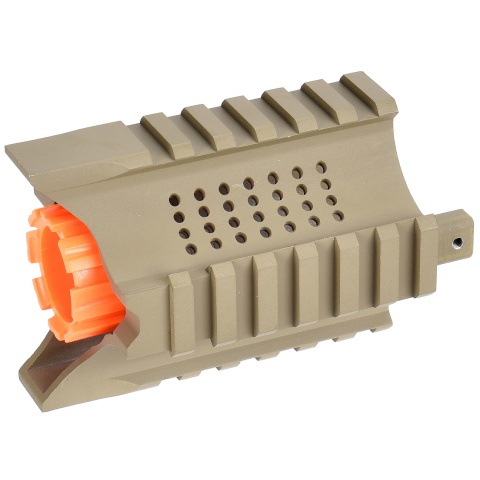 Lancer Tactical Hybrid Gen 2 SPR Interceptor Airsoft AEG Rifle (Color: Tan)