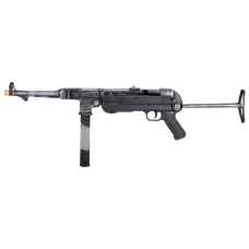 WWII Overlord Series MP40 Airsoft AEG Submachine Gun - BATTLEWORN STEEL