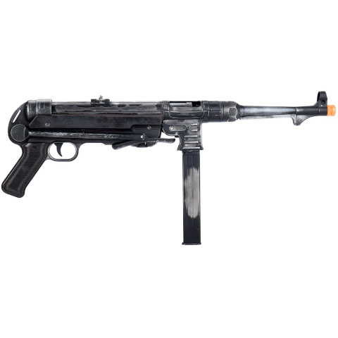 WWII Overlord Series MP40 Airsoft AEG Submachine Gun - BATTLEWORN STEEL