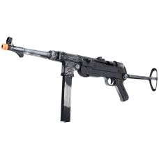WWII Overlord Series MP40 Airsoft AEG Submachine Gun - BATTLEWORN STEEL