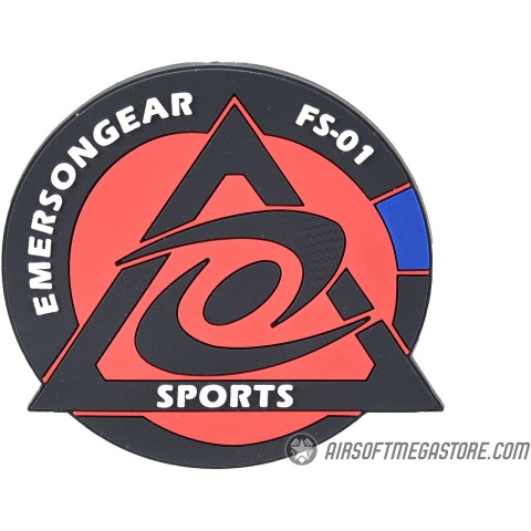 Emerson Gear Cyclone Sports PVC Morale Patch - BLACK