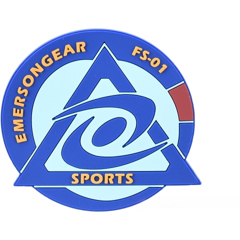 Emerson Gear Cyclone Sports PVC Morale Patch - BLUE