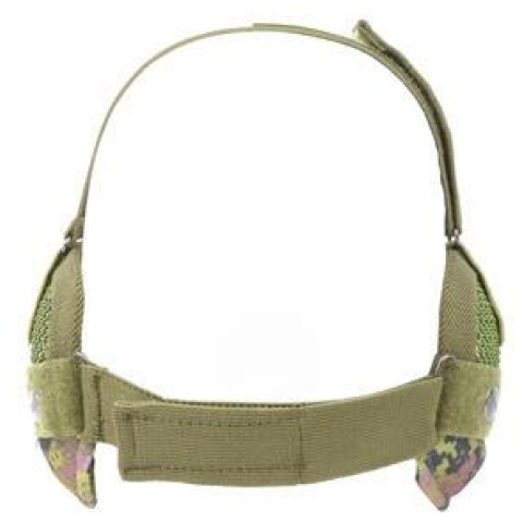 Black Bear Airsoft Steel Mesh Padded Lower Face Mask - CADPAT