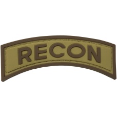 G-Force Recon Arch PVC Morale Patch - TAN/BROWN