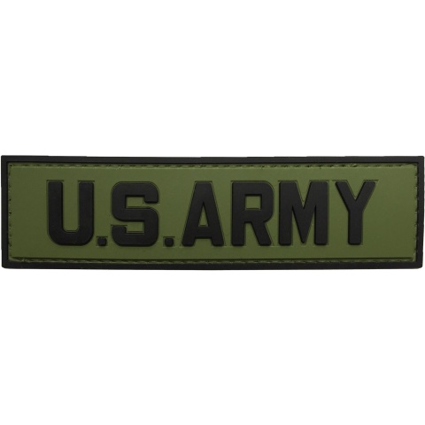 G-Force U.S. Army PVC Morale Patch - OD/BLACK